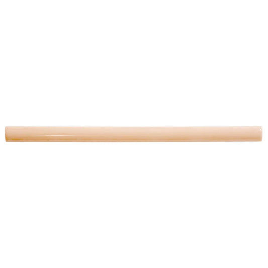 Powder Pink 0.5 x 8 Glossy Ceramic Pencil Trim