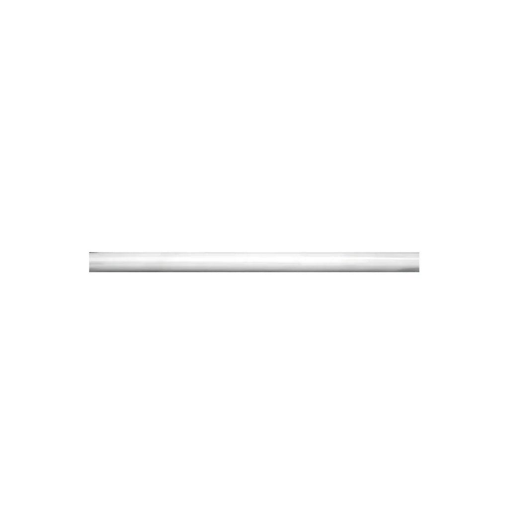Signal White 0.7 x 1 Honed Thassos Marble Pencil Trim