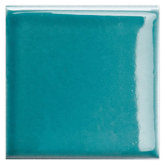 Turquoise Blue 2 x 2 Glossy Porcelain Tile - Sample
