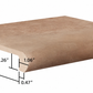 Terracotta 13 x 18 x 1.5 Matte Porcelain Large Step Tile
