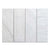 White 4 x 13 Matte Porcelain Subway Tile