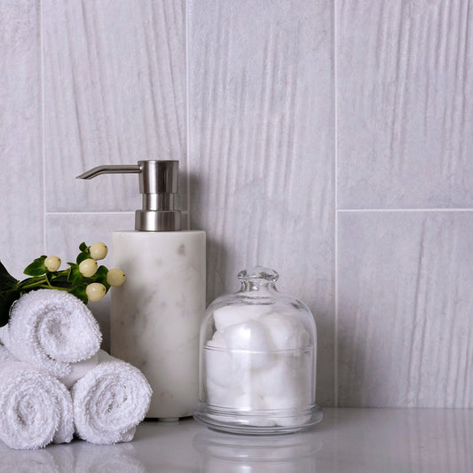 White 4 x 13 Matte Porcelain Subway Tile - Sample