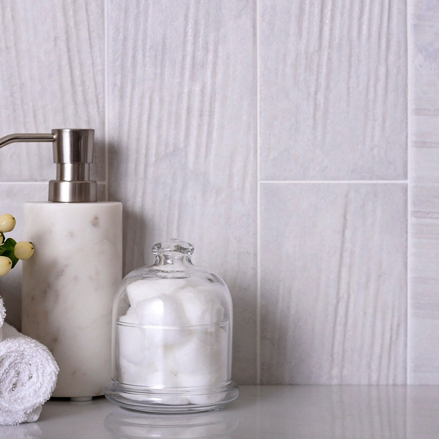 White 4 x 13 Matte Porcelain Subway Tile