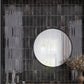 Black 2.5 x 8 Glossy Ceramic Subway Deco Tile