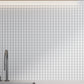 White 12 x 12 Matte Glass Mosaic Tile