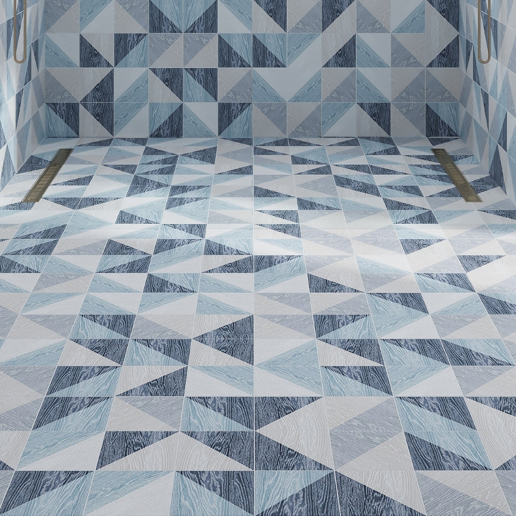 Blue 6 x 6 Matte Porcelain Square Tile