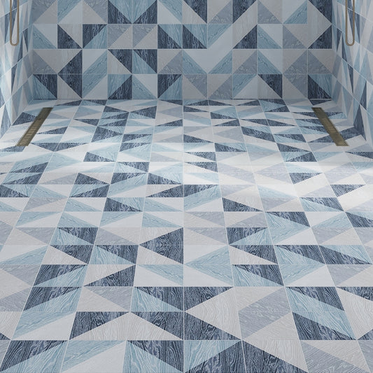 Blue 6 x 6 Matte Porcelain Square Tile