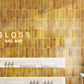 Honey Orange 2.5 x 8 Glossy Ceramic Subway Deco Tile