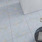 Light Blue 24 x 24 Natural Porcelain Large Tile