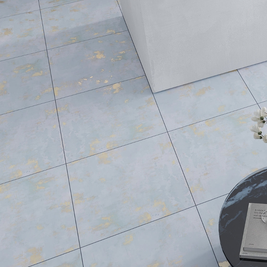 Light Blue 24 x 24 Natural Porcelain Large Tile