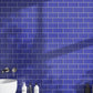 Cobalt Blue 3 x 6 Matte Glass Subway Tile