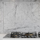 White 12 x 12 Honed Bianco Carrara Marble Large Tile