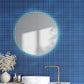 Cerulean Blue 12 x 12 Matte Glass Mosaic Tile