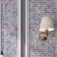 Manatee Blue 12 x 12 Glossy Glass Mosaic Tile