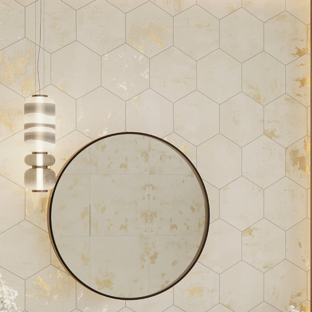 Light Beige 24 x 24 Natural Porcelain Large Tile