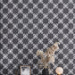 Black 5 x 5 Matte Ceramic Cross Tile