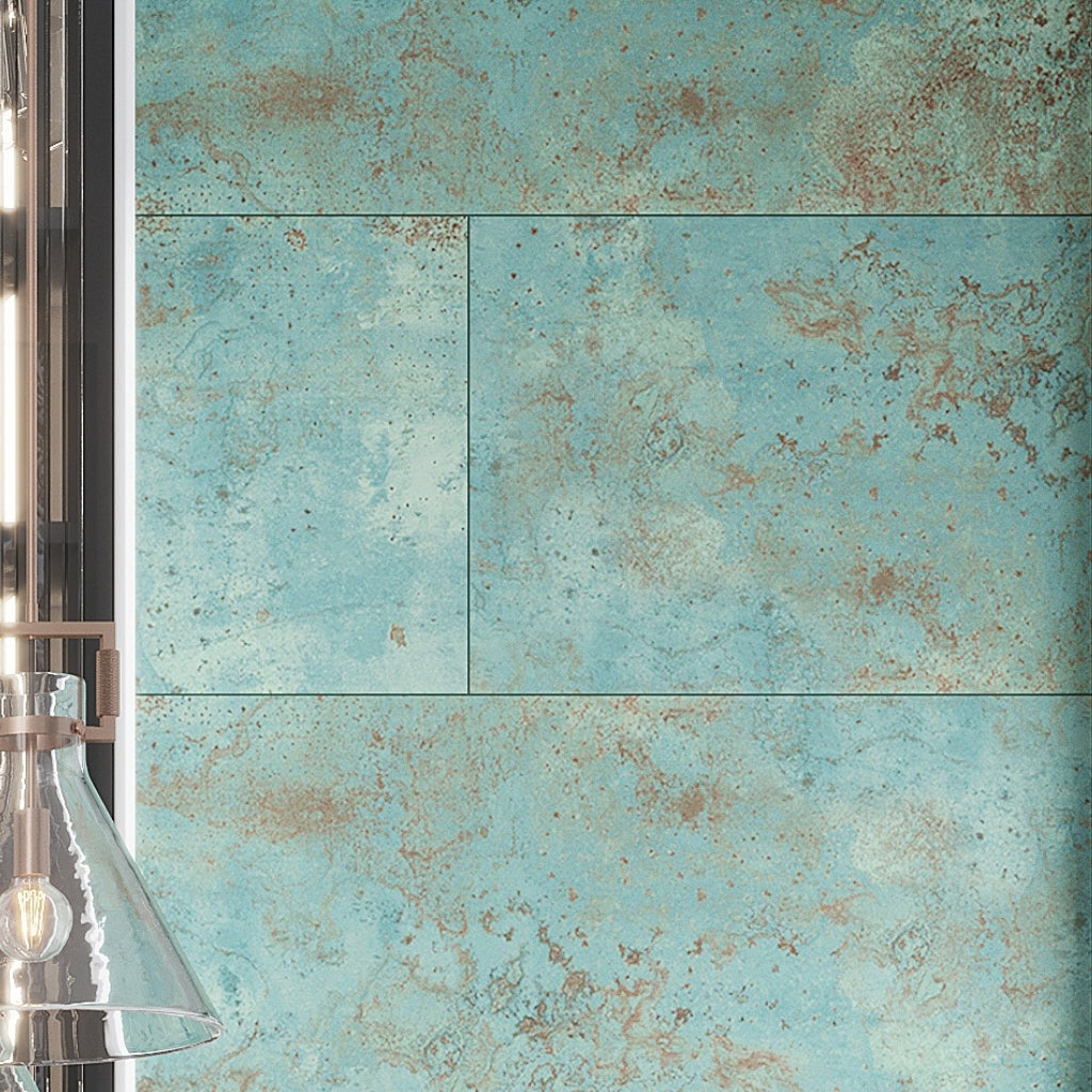 Viridian Green 18 x 48 Matte Ceramic Large Tile