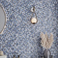 Gray and Blue 12 x 12 Glossy, Foiled Glass, Resin, Stone Mosaic Tile