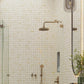 Light Beige 12 x 12 Natural Porcelain Mosaic Tile