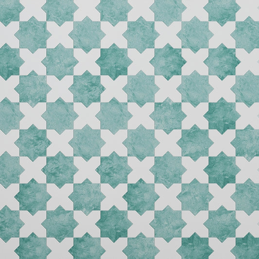 Pistachio Green 5 x 5 Matte Ceramic Star Tile
