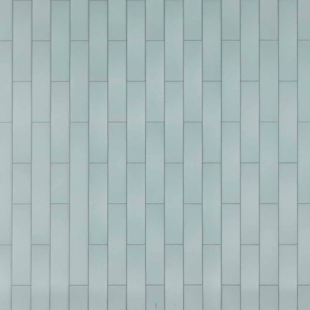 Blizzard Blue 4 x 16 Glossy Glass Subway Tile