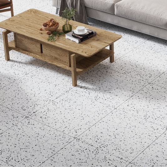 Bright White 24 x 24 Matte Porcelain Large Tile
