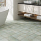 Dusty Sage Green 8x8 Matte Porcelain Square Tile