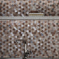 Beige 11 x 11 Honed PVC Peel and Stick Tile