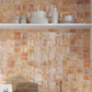 Pink 4 x 4 Glossy Ceramic Subway Deco Tile