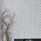 Flint Gray 11 x 12 Polished Bardiglio Nuvolato, Bianco Carrara Marble Mosaic Tile