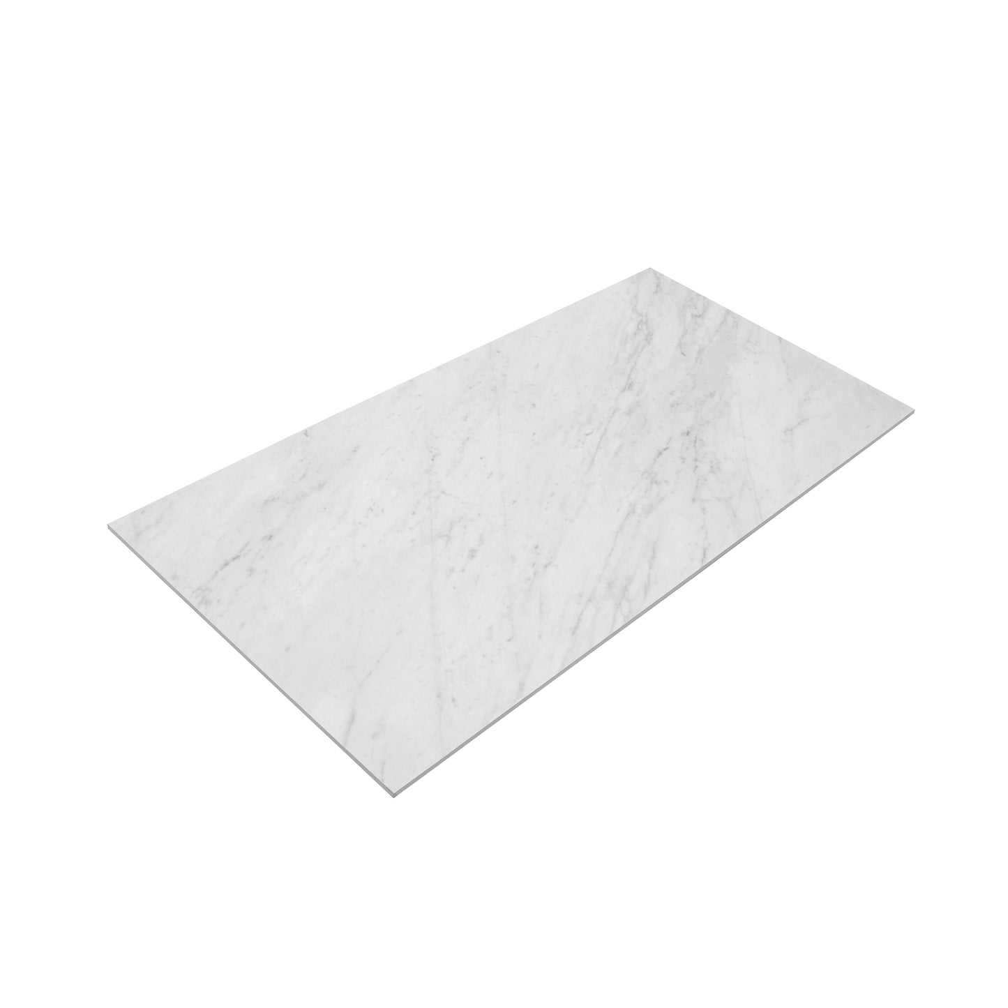 White 24x48 Matte Porcelain Large Tile