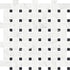 White, Black 12x12 Matte Gres Porcelain Basketweave Mosaic Tile