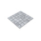 Smoke Blue 12x12 Matte Gres Porcelain Square Mosaic Tile