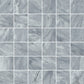 Smoke Blue 12x12 Matte Gres Porcelain Square Mosaic Tile