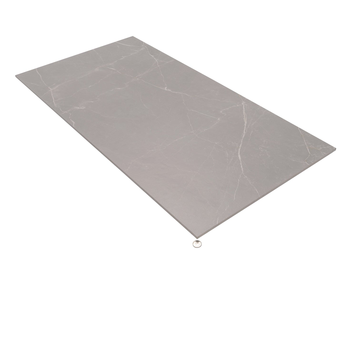 Ash Gray 24x48 Matte Porcelain Large Tile