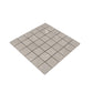 Ash Gray 12x12 Matte Gres Porcelain Square Mosaic Tile