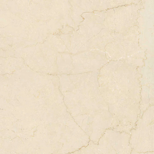 Crema Beige 12x12 Matte Porcelain Marble-look Vein Tile - Sample