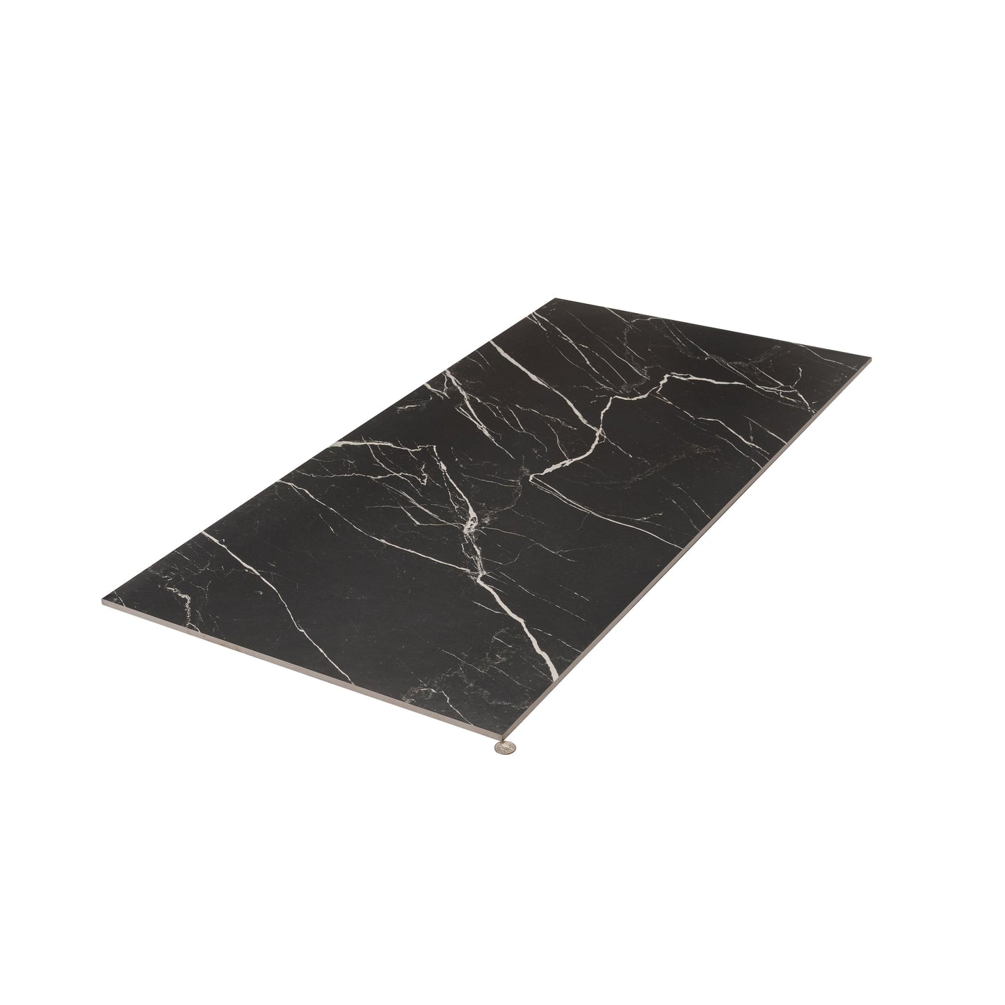 Nero Black 24x48 Matte Porcelain Large Tile