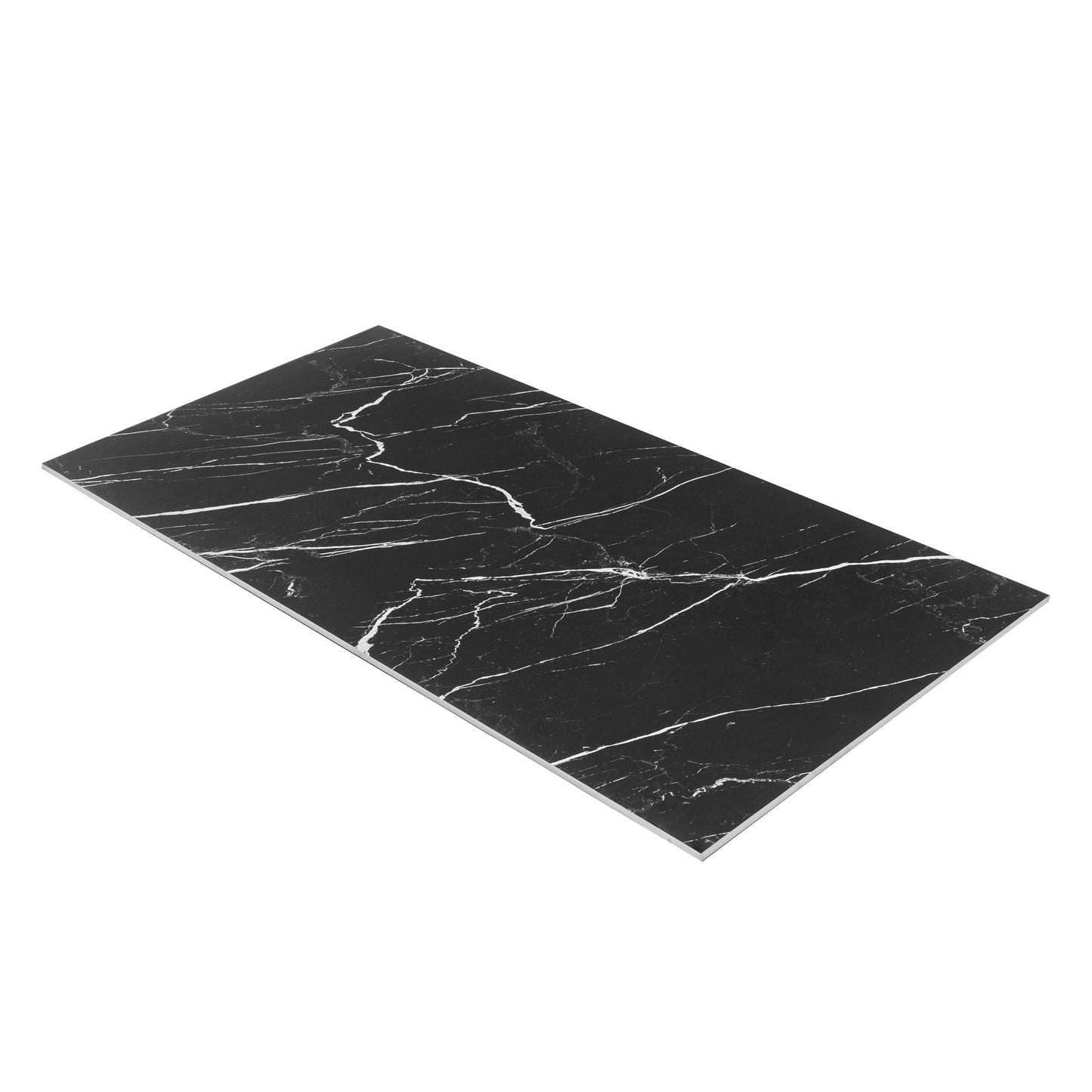Nero Black 24x48 Matte Porcelain Large Tile