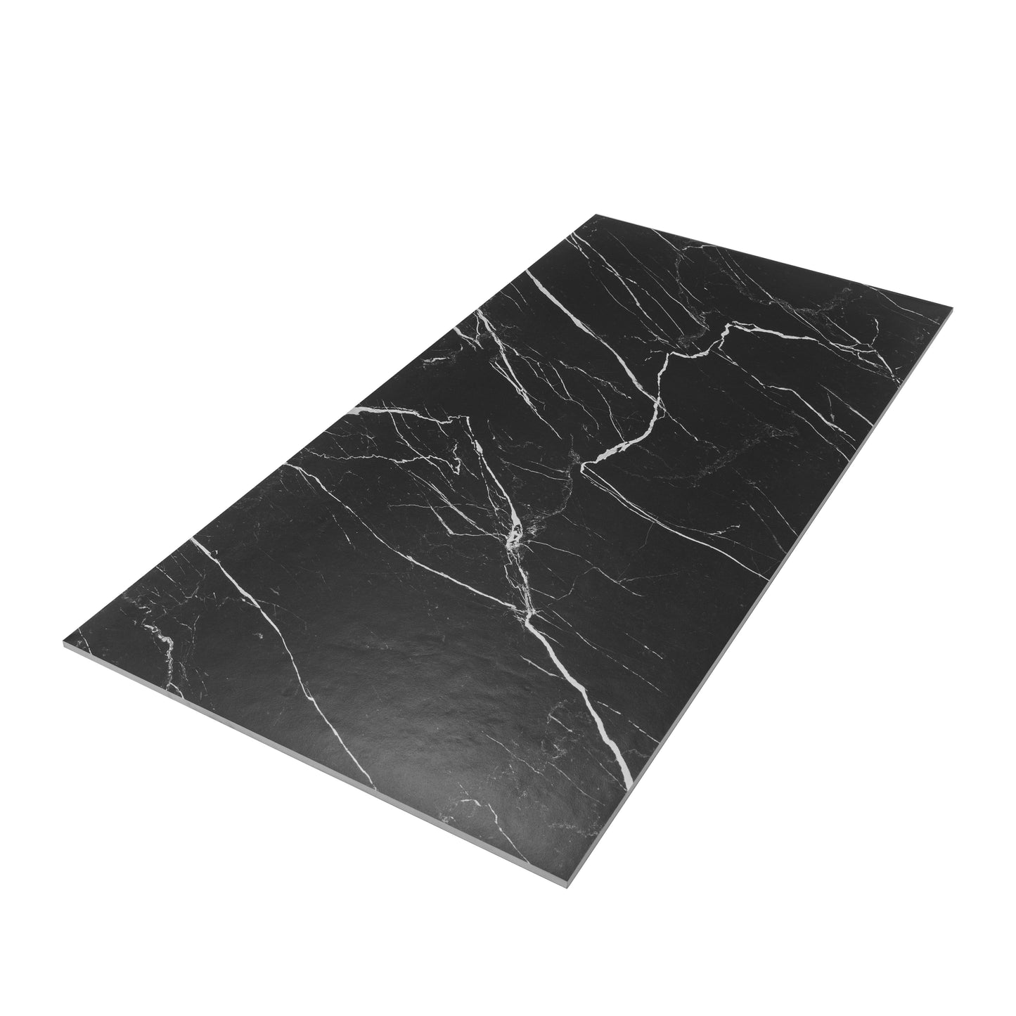Nero Black 24x48 Matte Porcelain Large Tile