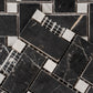 Nero Black, White 12x12 Matte Gres Porcelain Basketweave Mosaic Tile