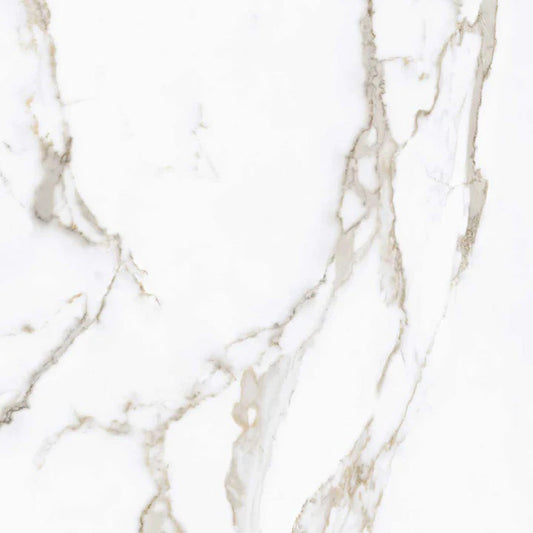 Beige 12x12 Matte Porcelain Marble-look Vein Tile