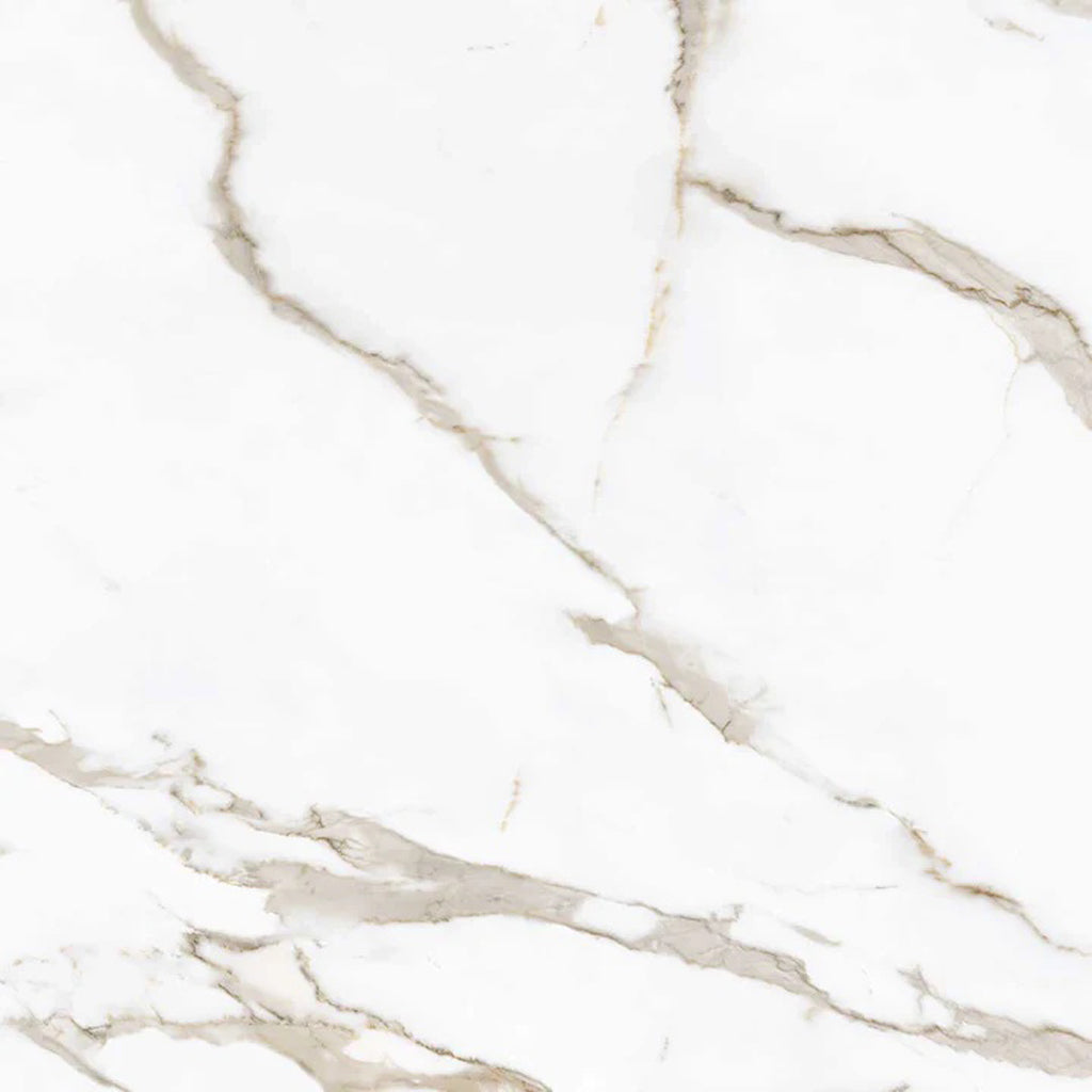 Beige 12x12 Matte Porcelain Marble-look Vein Tile - Sample