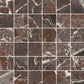 Rosso Levanto 12x12 Matte Gres Porcelain Square Mosaic Tile