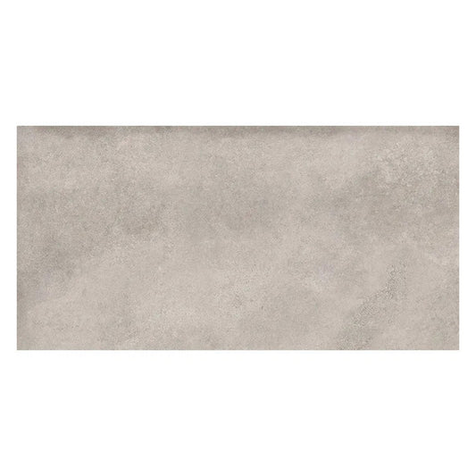 greige 12x24 matte porcelain large tile with smooth texture and subtle natural shading