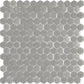 Gray 12x12 Matte, Glossy Recycled Glass Mosaic Tile