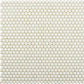 Parchment White 12 x 12 Glossy Iridescent Recycled Glass Mosaic Tile