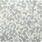 White, Gray 12x12 Glossy Recycled Glass Mosaic Tile Sample