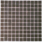 Ash Gray 12 x 12 Matte Glass Mosaic Tile - Sample