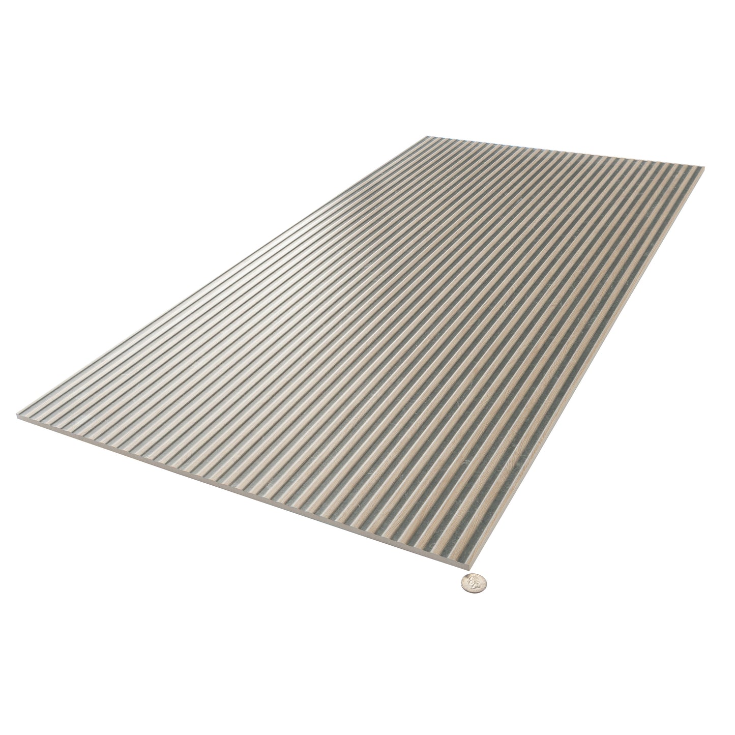 Taupe Wood 24x48 Matte Ceramic Large Tile - Sample